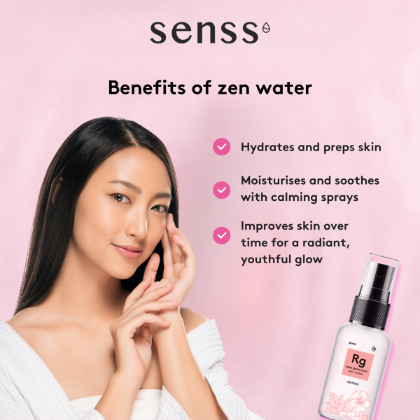 senss rose geranium zen water 250ml